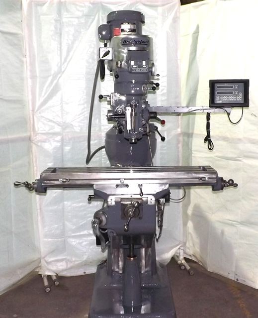 X=24", Y=12", Z=16" BRIDGEPORT ... VERTICAL MILL (8 Speed)